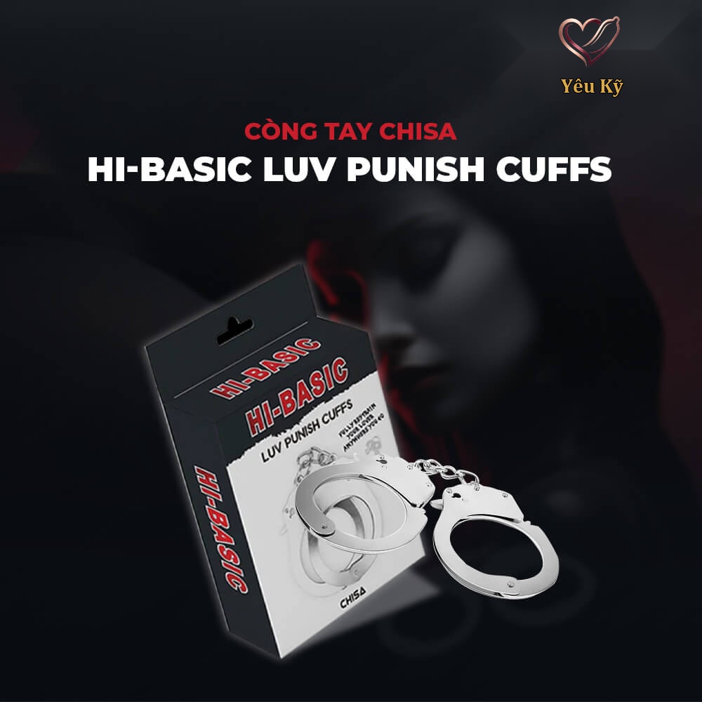 Còng tay Chisa Hi - Basic Luv Punish Cuffs - Ảnh 3
