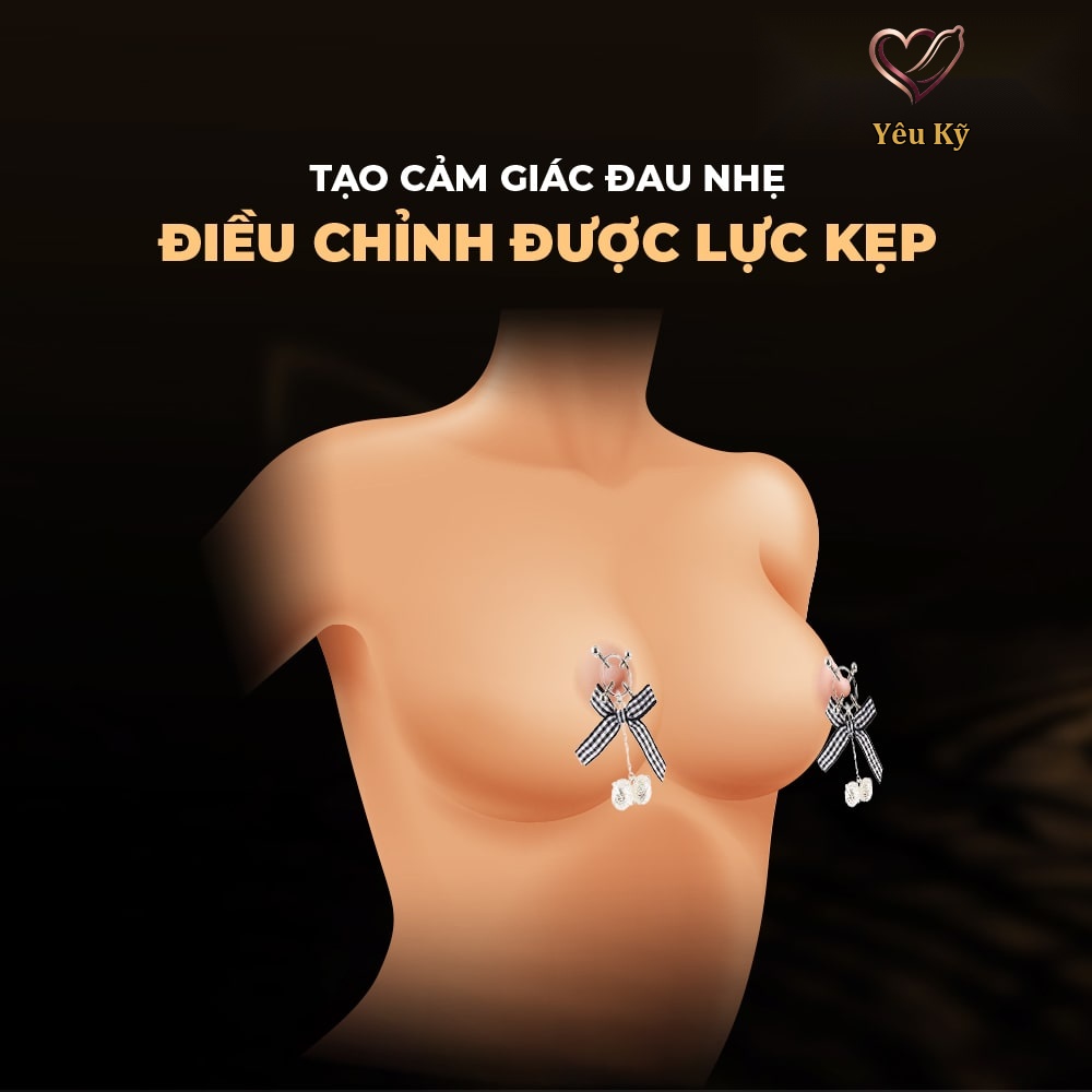 Kẹp vú kích thích đầu ti Chisa Senuelo Nipple Fantasy Grips - Ảnh 6