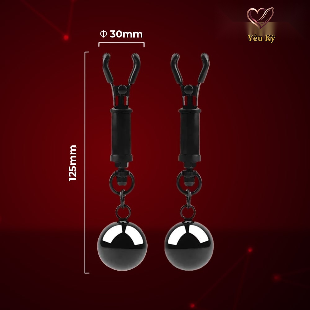 Kẹp vú kích thích đầu ti Chisa Sins Inquisition Playful Weighted Nipple Clamps - Ảnh 2