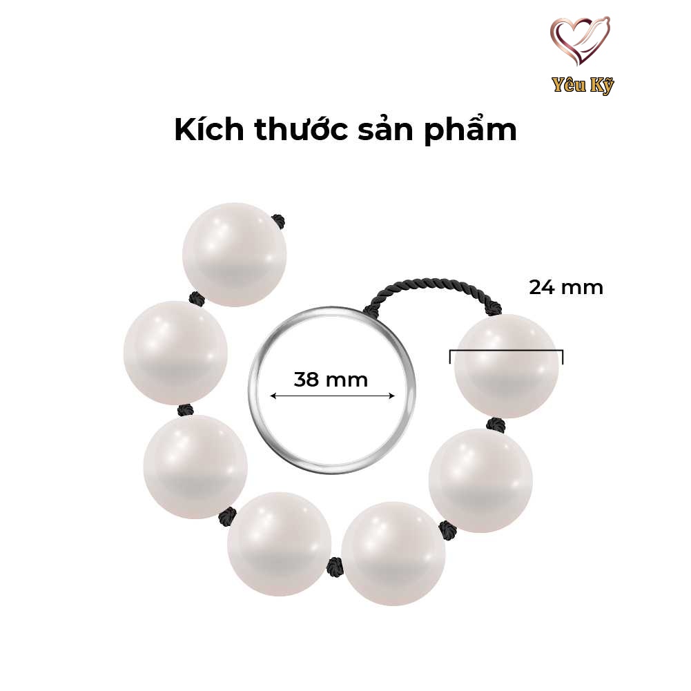 Chuỗi ngọc trai kích thích hậu môn Shelly Play Sway - Ảnh 2