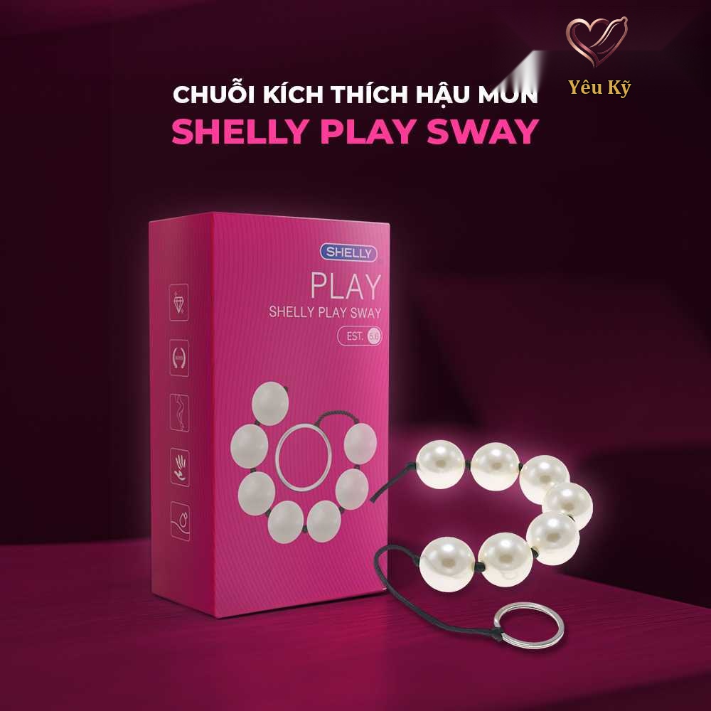 Chuỗi ngọc trai kích thích hậu môn Shelly Play Sway - Ảnh 3