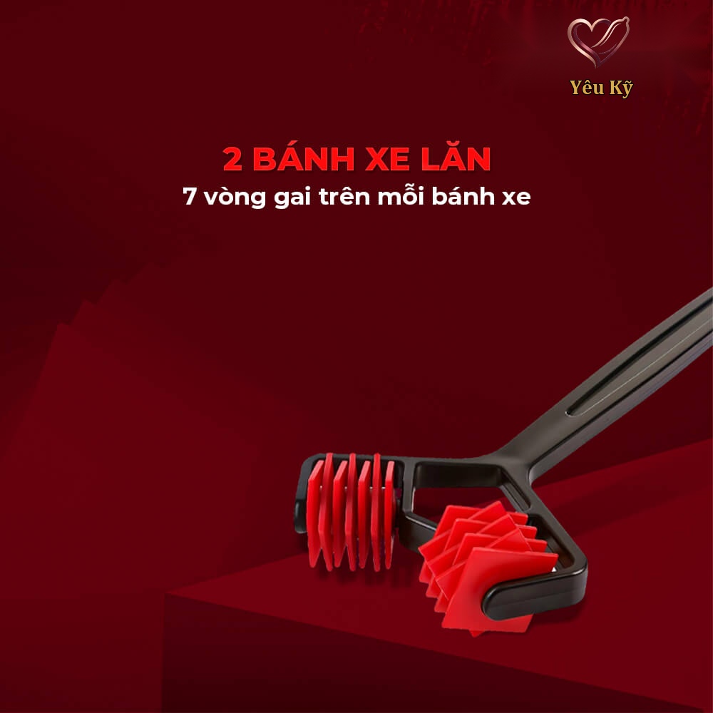 Cọ lăn gai BDSM Chisa Sins Inquisition Devious Prick Wheel - Ảnh 5