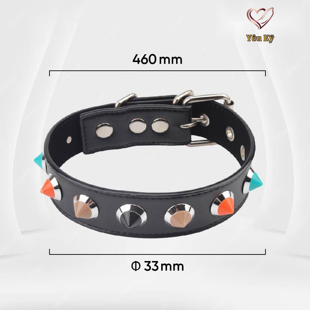 Vòng cổ có gai Chisa Behave! Luxury Fetish Collar With Thorns - Ảnh 2