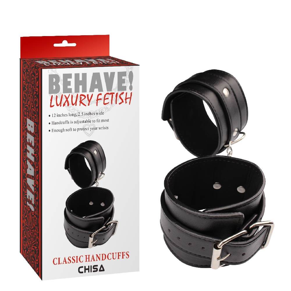 Còng tay Chisa Behave! Luxury Fetish Classic Hand Cuffs