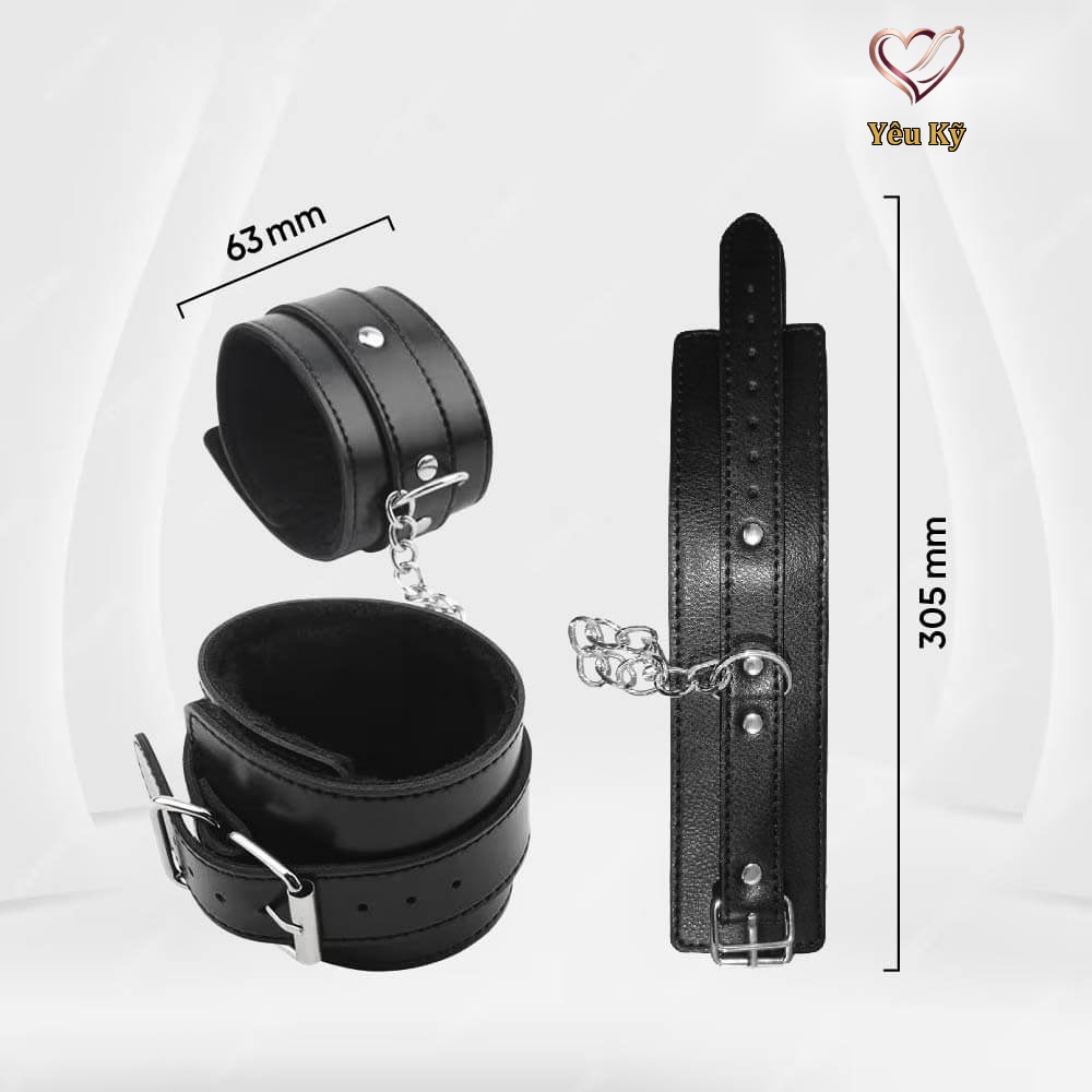 Còng tay Chisa Behave! Luxury Fetish Classic Hand Cuffs - Ảnh 2