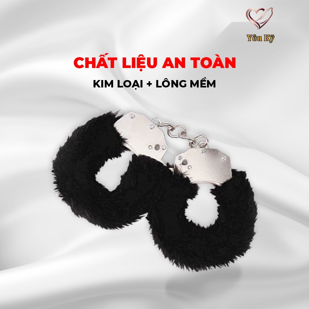 Còng tay Chisa Fur-Lined Handcuffs - Ảnh 4