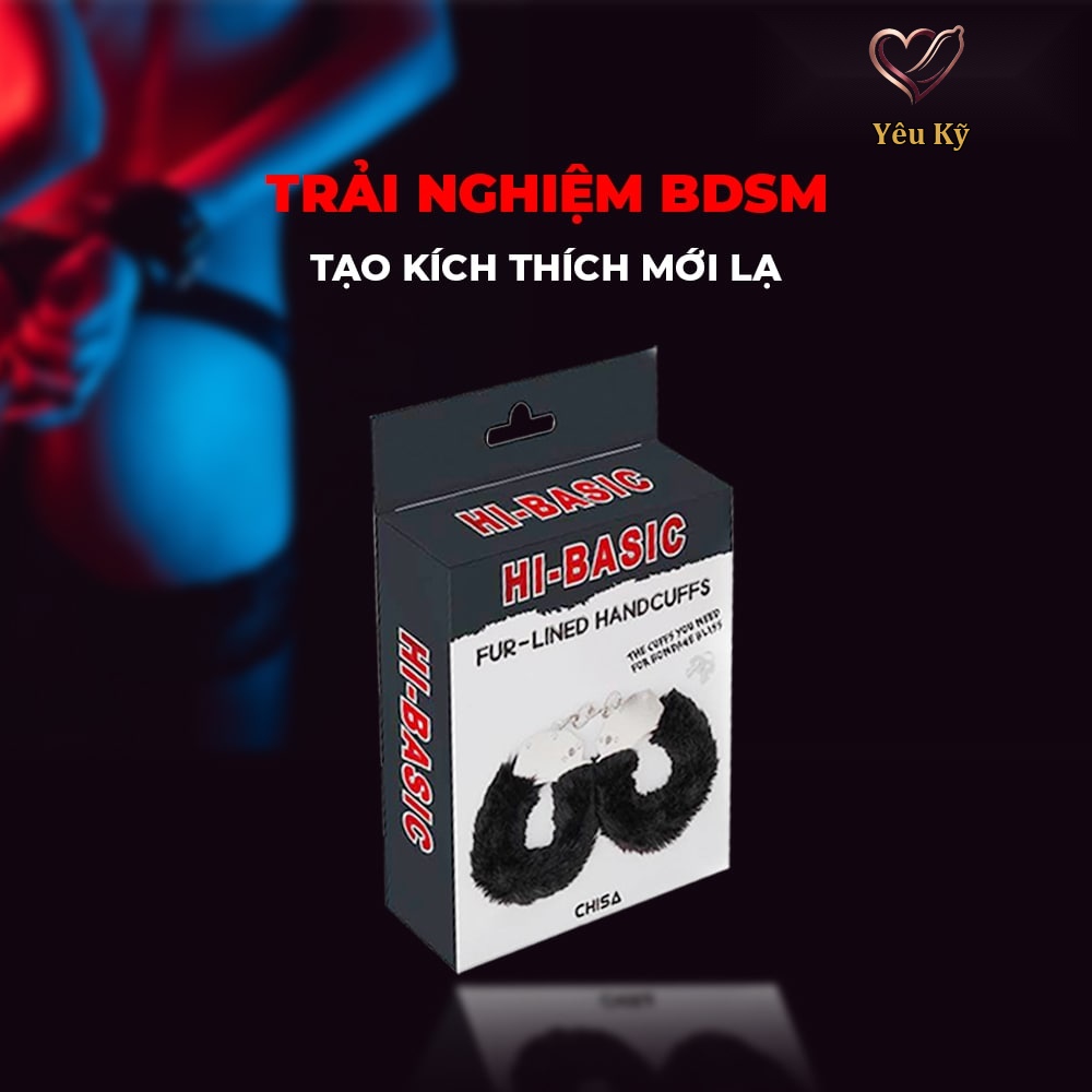 Còng tay Chisa Fur-Lined Handcuffs - Ảnh 7