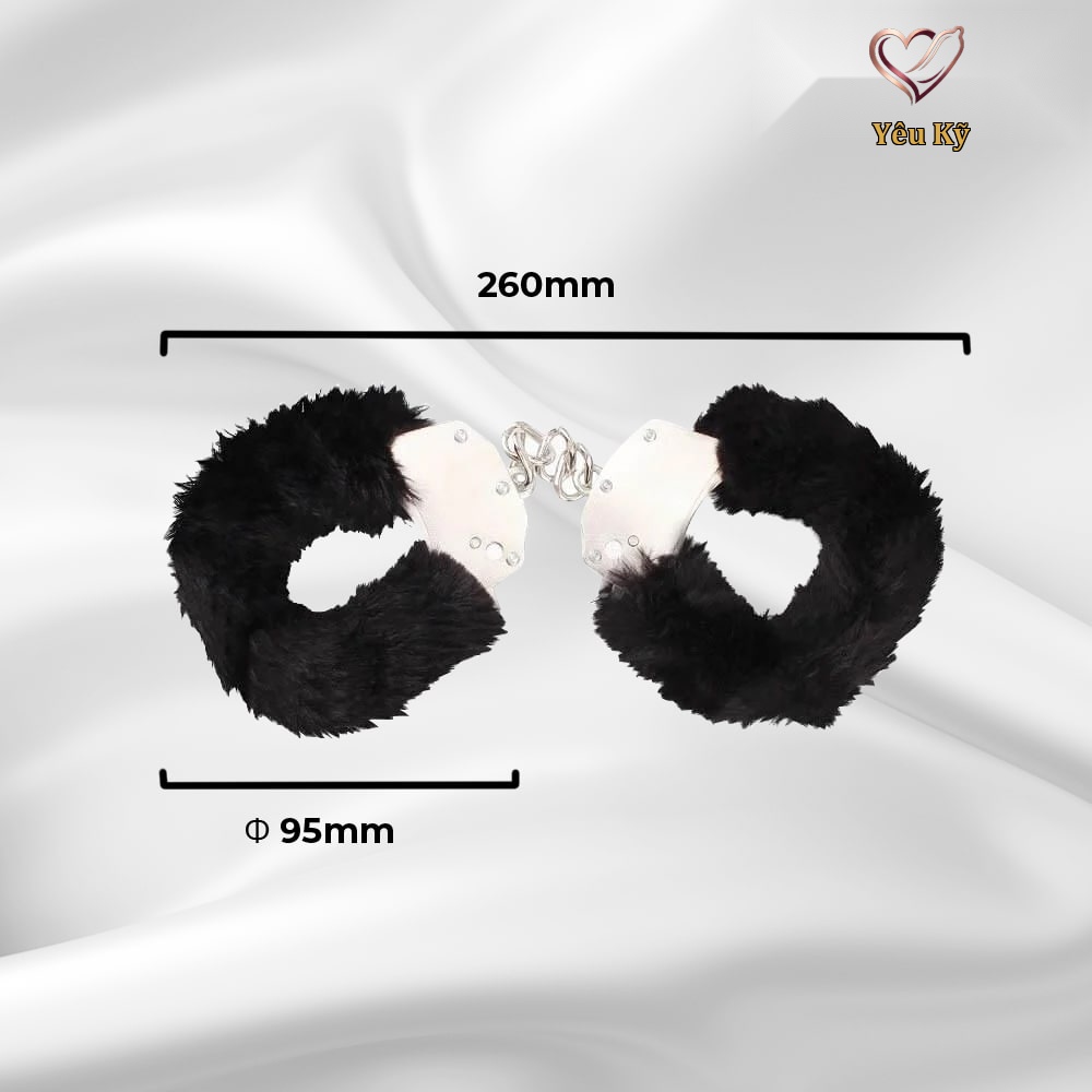 Còng tay Chisa Fur-Lined Handcuffs - Ảnh 2
