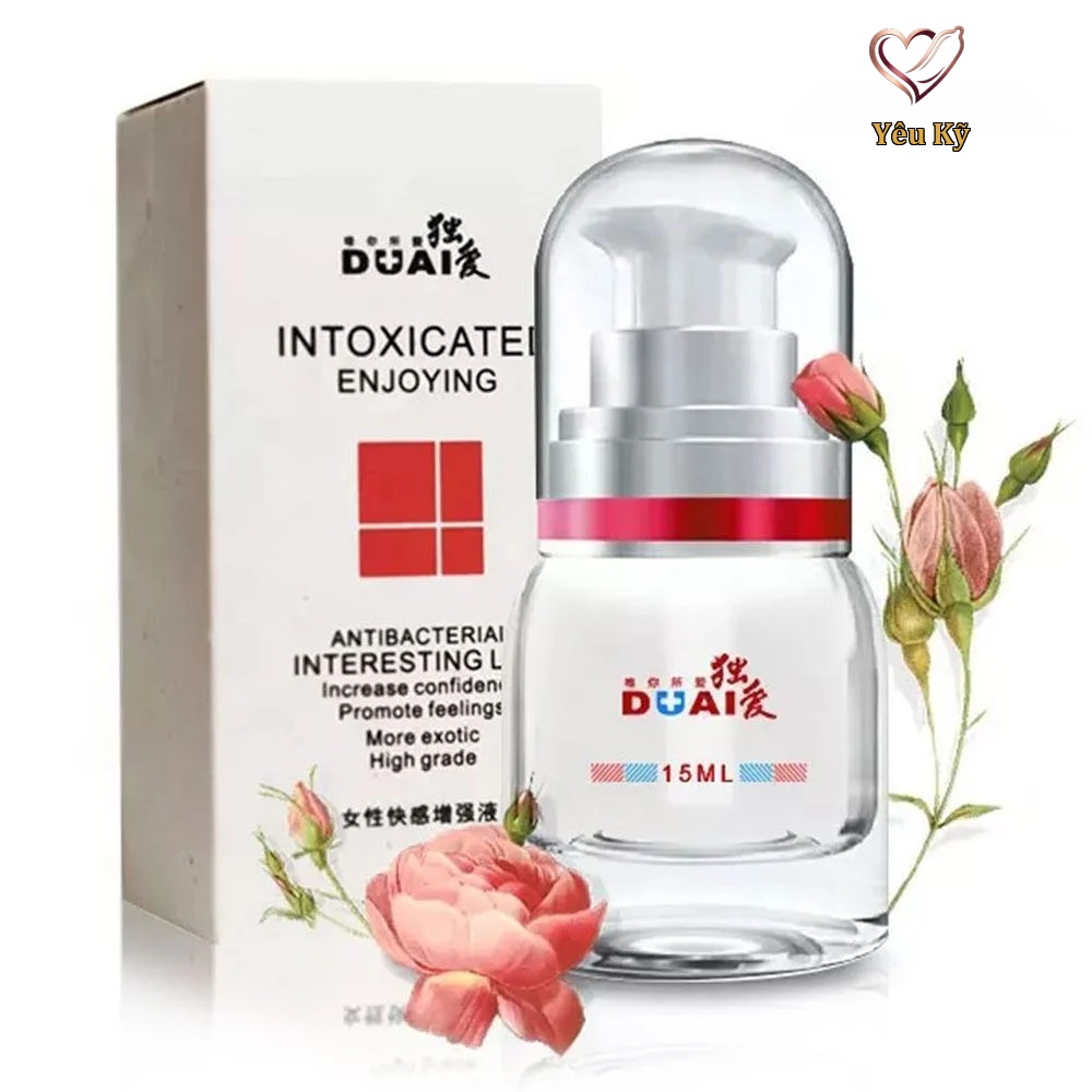 Gel bôi trơn tăng khoái cảm nữ Duai Intoxicated - Chai 15ml - Ảnh 2