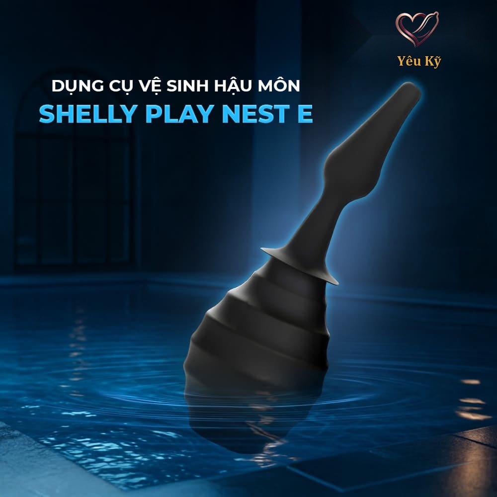 Dụng cụ vệ sinh hậu môn Shelly Play Nest E - Ảnh 3