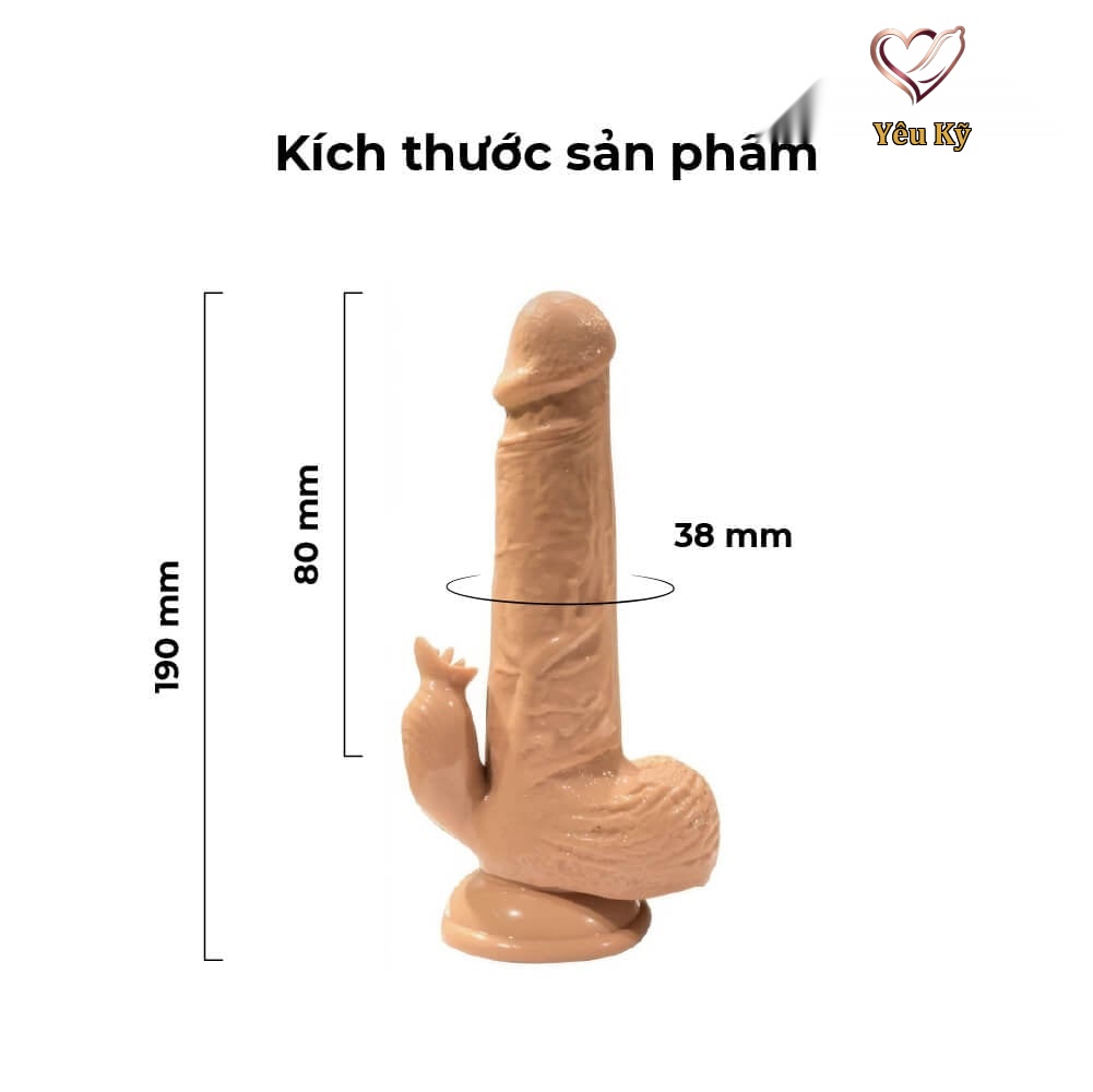 Dương vật giả dính tường Jiuai Penis Dildo - Ảnh 2