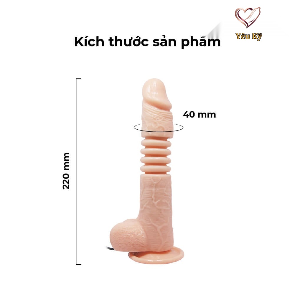 Dương vật giả dính tường Baile Thunder Up - Ảnh 2