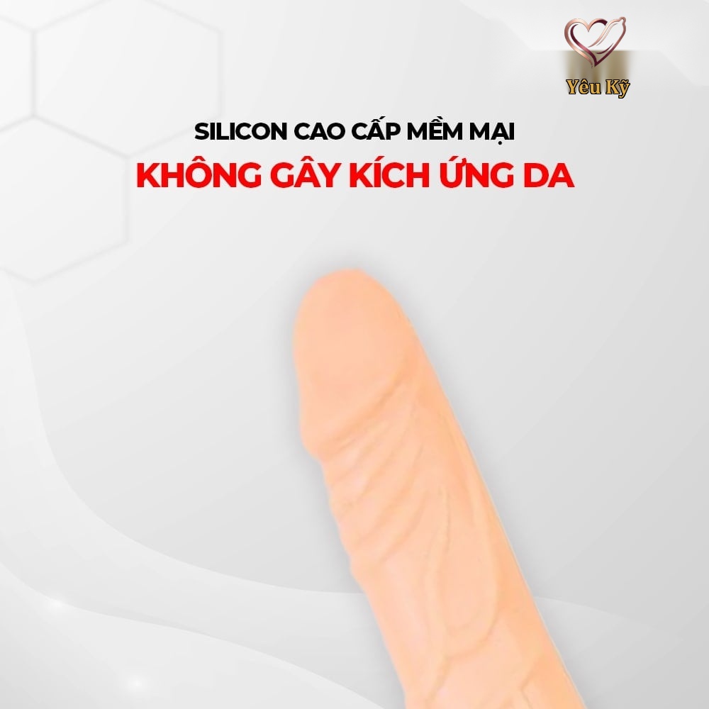 Dương vật giả 2 đầu Chisa Hi Basic Flexible Dong - Ảnh 4