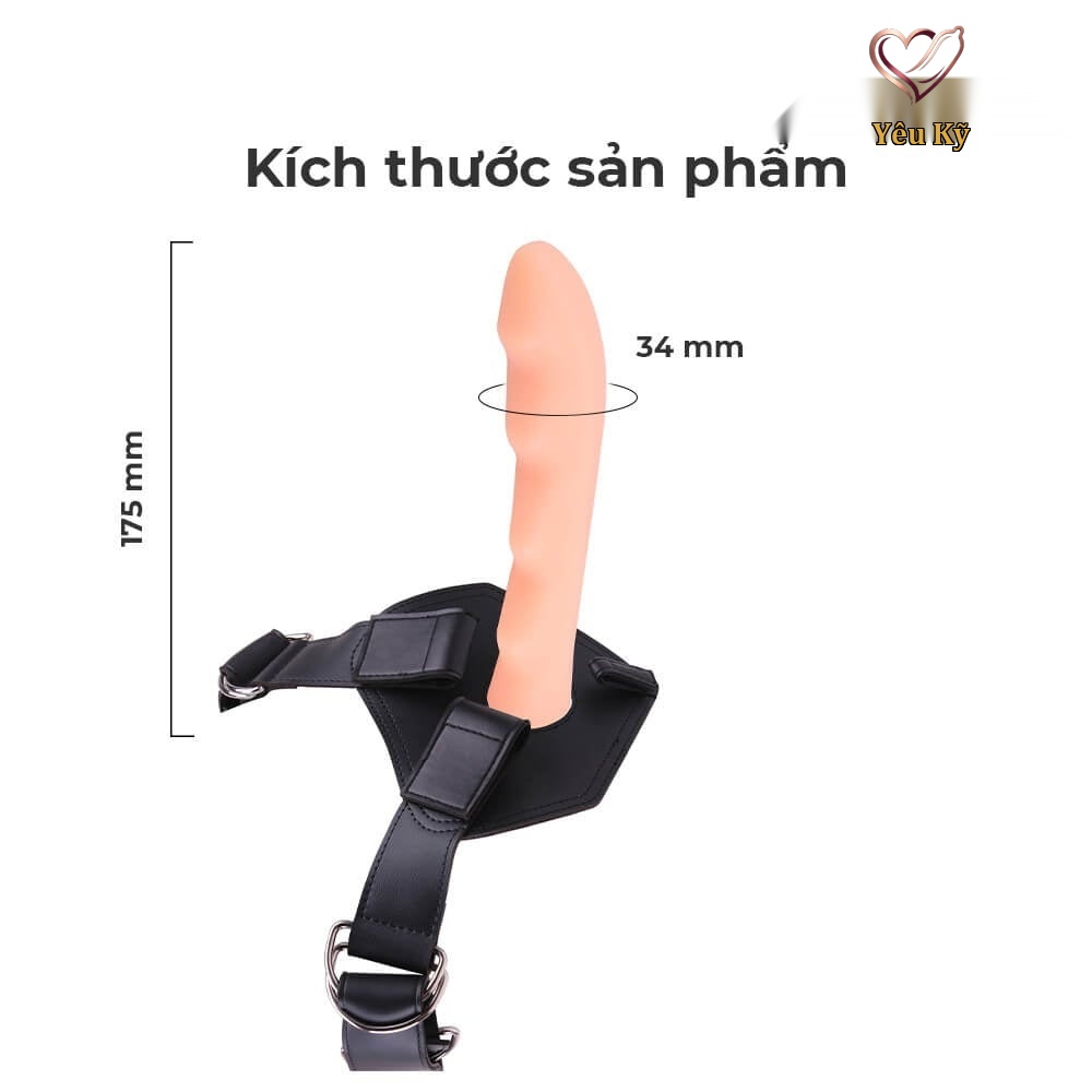 Dương vật giả có dây đeo Chisa Cavelier Strap-on Nude - Ảnh 2