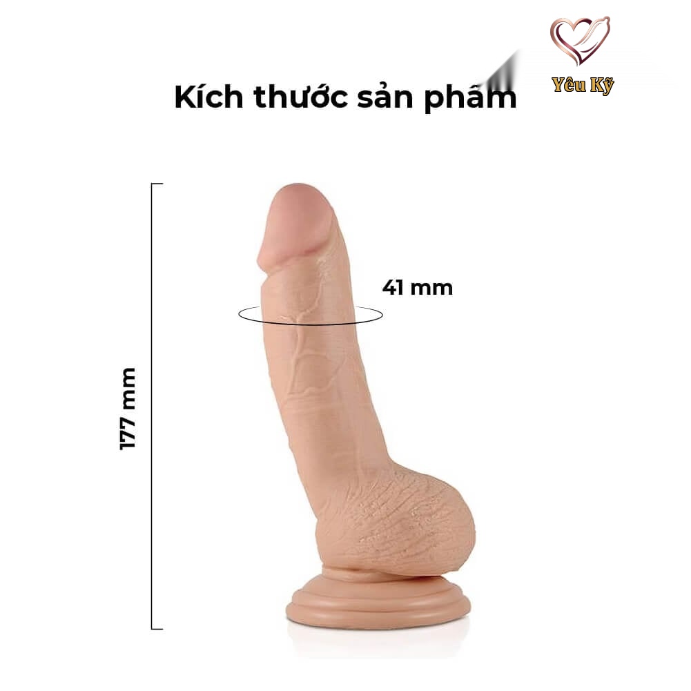 Dương vật giả dính tường Lovetoy Real Extreme 7.0 Inch - Ảnh 2