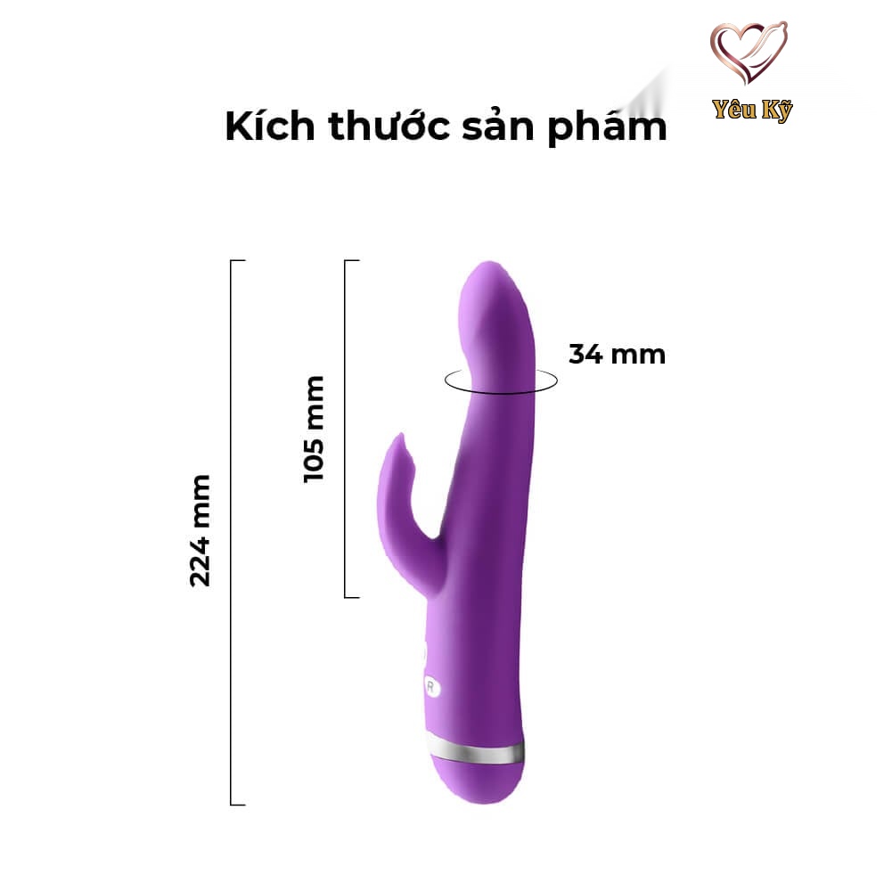 Dương vật giả đa năng Durex Dual Head Vibrator Pulsing - Ảnh 2