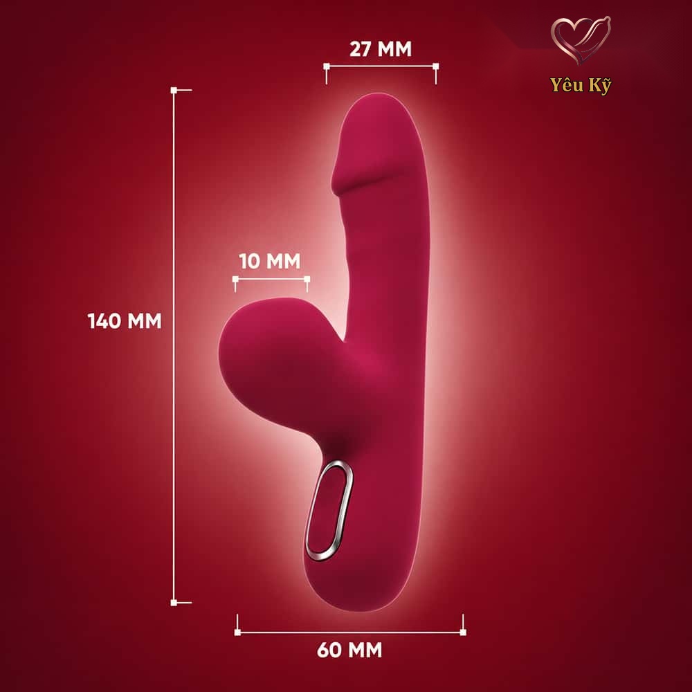 Dương vật giả mini Galaku Milly 3in1 - Ảnh 2