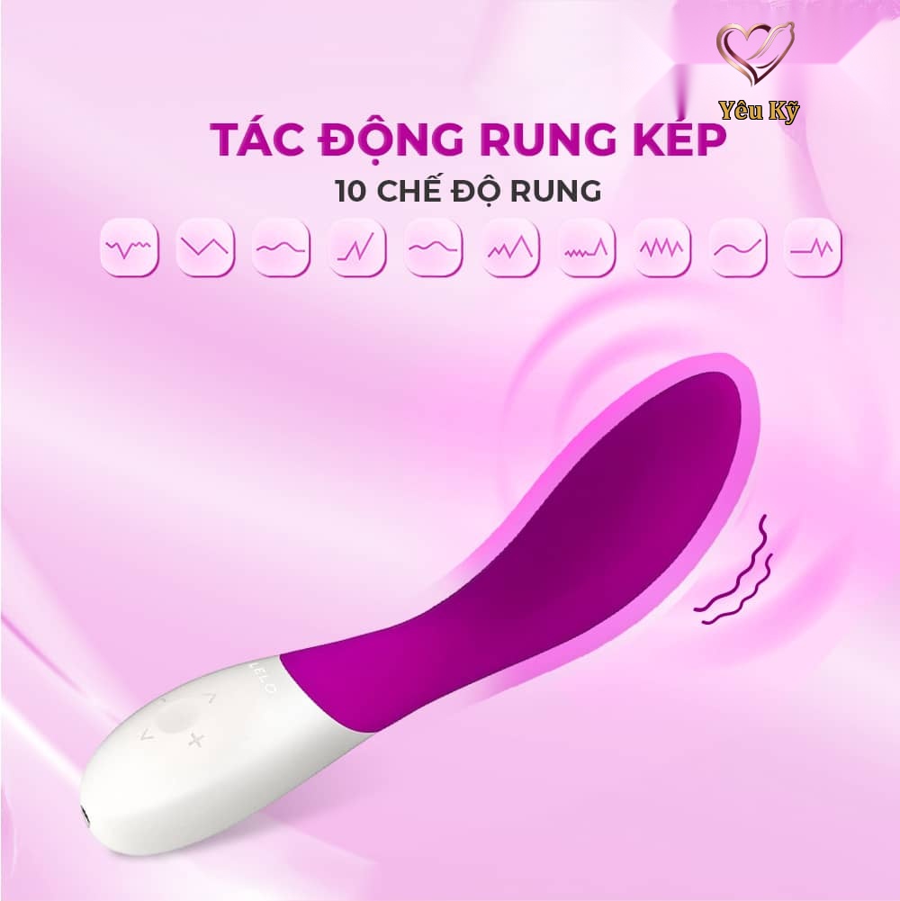Dương vật giả đa năng Lelo Mona Wave - Ảnh 5