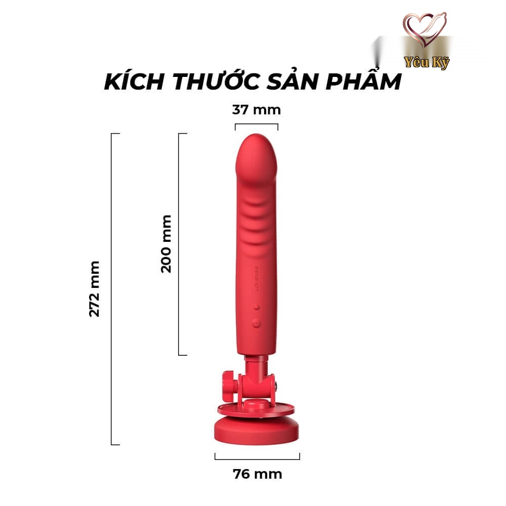 Dương vật giả Lovense Mission 2 - Ảnh 2
