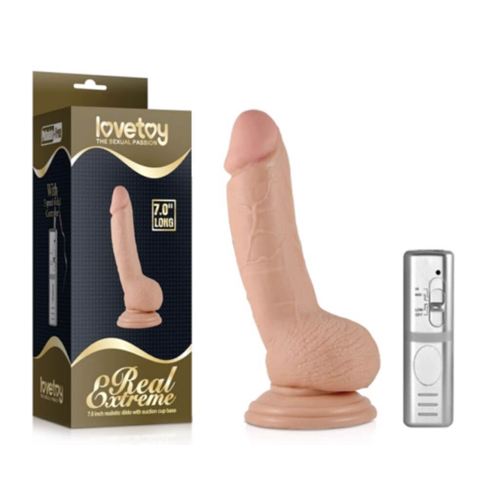 Dương vật giả dính tường Lovetoy Real Extreme 7.0 Inch