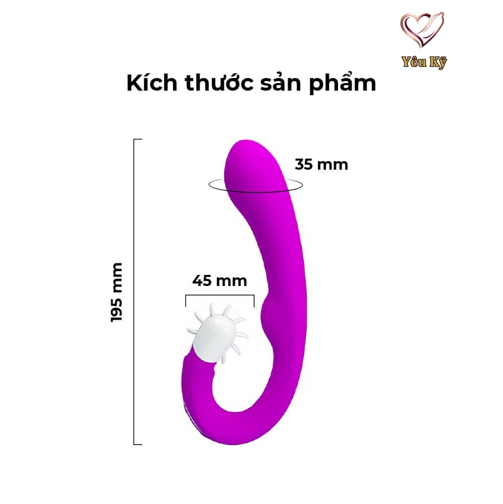 Dương vật giả đa năng Pretty Love Magic Lounge - Ảnh 2