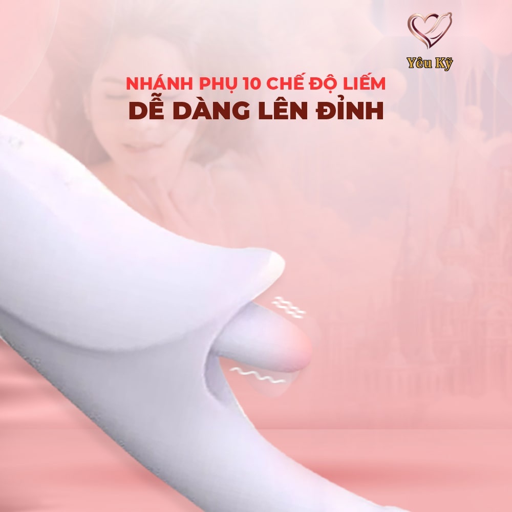 Dương vật giả đa năng Svakom Zemalia Rabbit Clitoral - Ảnh 4