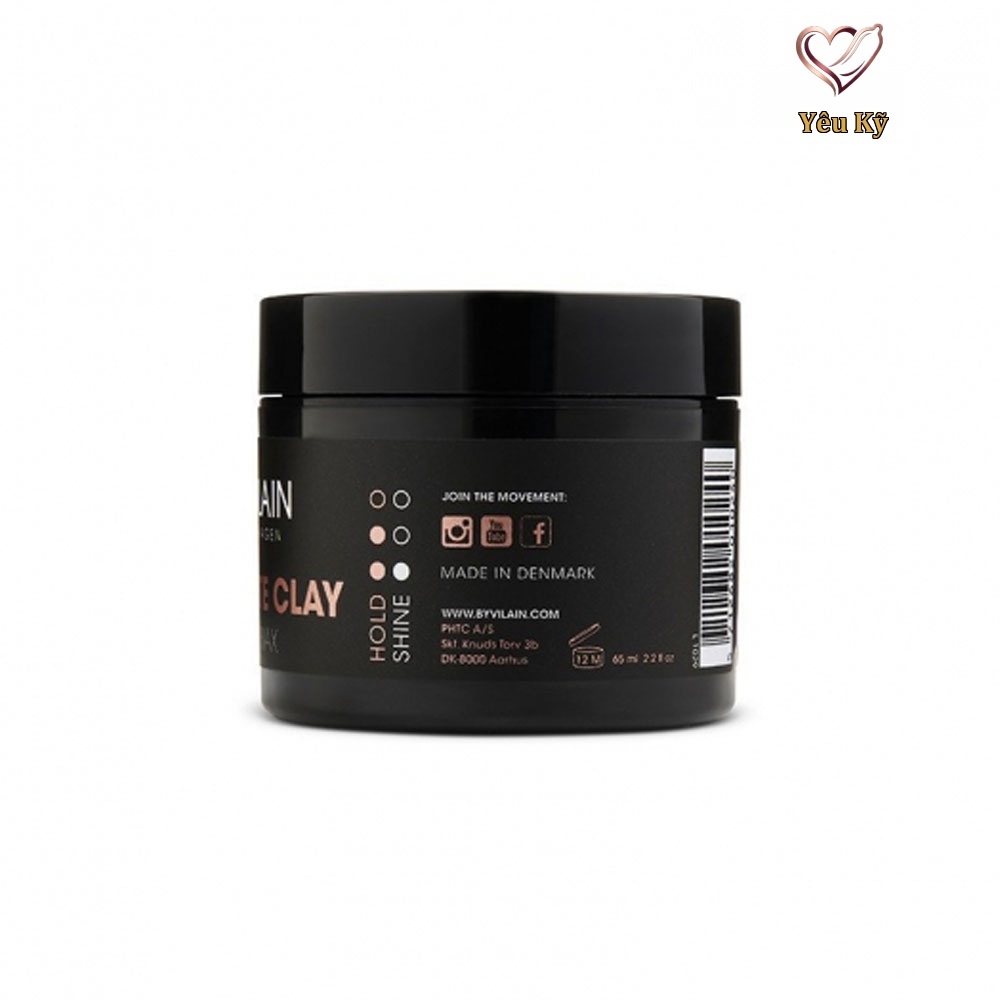 Sáp vuốt tóc By Vilain Dynamite Clay - Hộp 65ml - Ảnh 4
