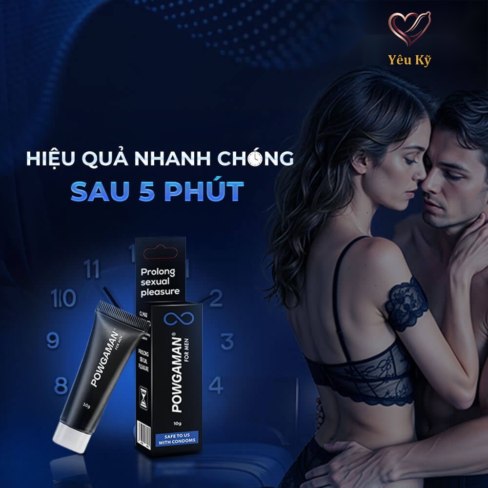 Gel bôi Powgaman chống xuất tinh sớm - Chai 10gr - Ảnh 3