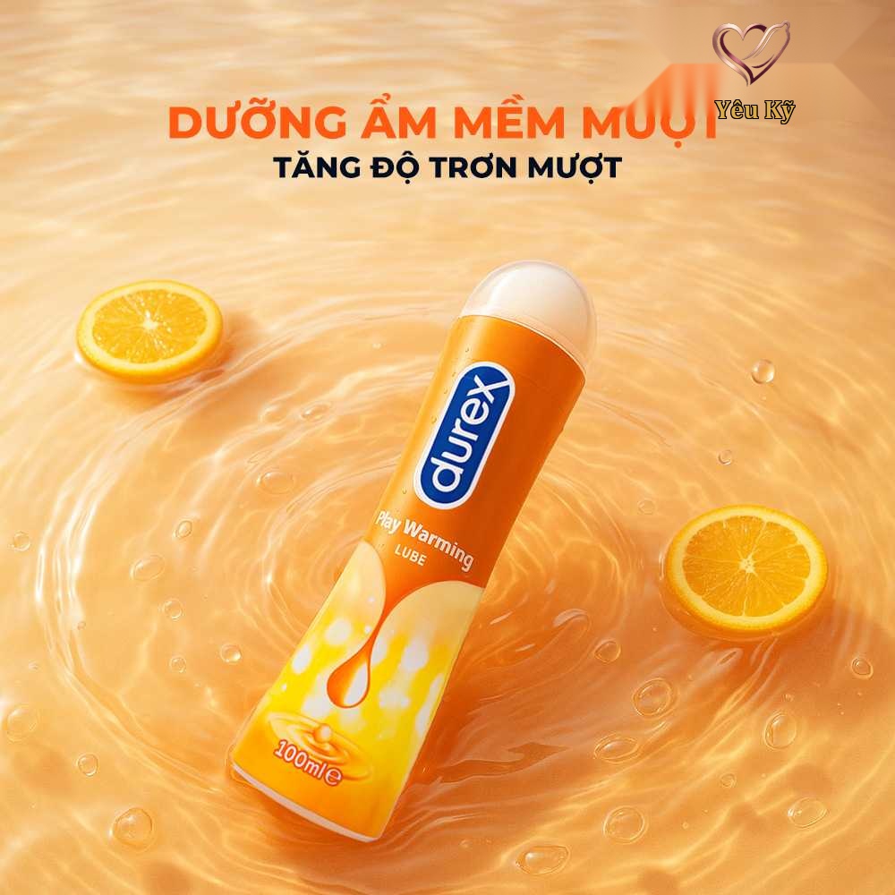 Gel bôi trơn ấm nóng Durex Warming - Chai 100ml - Ảnh 6