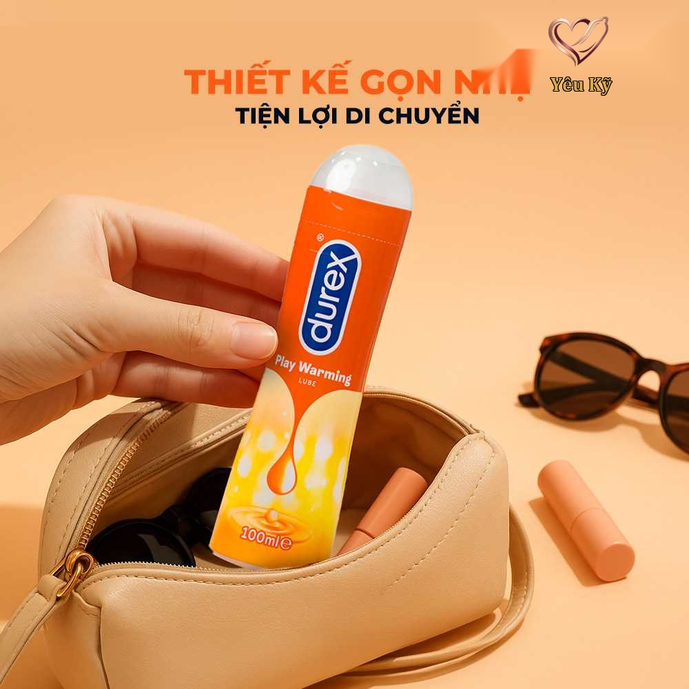 Gel bôi trơn ấm nóng Durex Warming - Chai 100ml - Ảnh 8