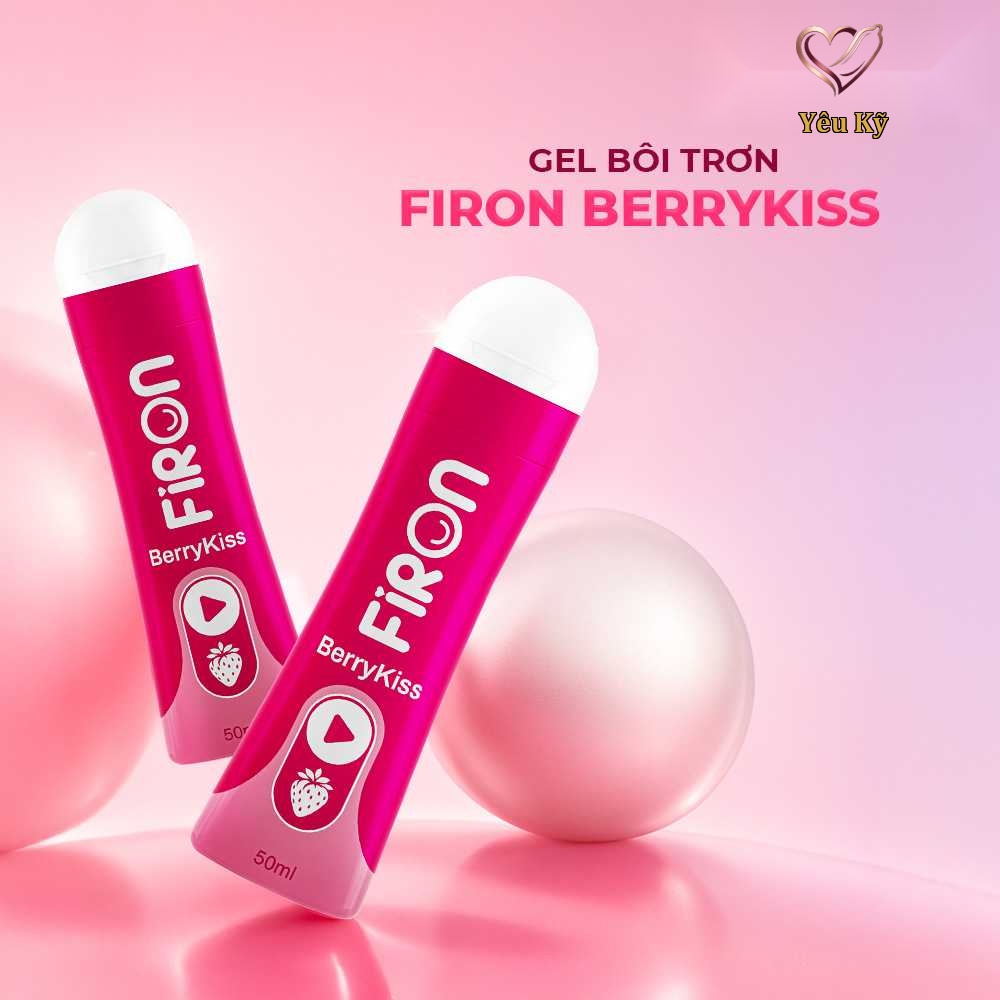 Gel bôi trơn hương dâu Firon Berry Kiss - Chai 50ml - Ảnh 3
