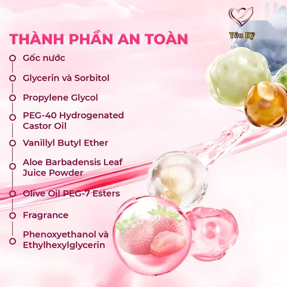 Gel bôi trơn hương dâu Firon Berry Kiss - Chai 50ml - Ảnh 4