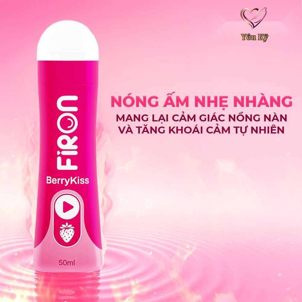 Gel bôi trơn hương dâu Firon Berry Kiss - Chai 50ml - Ảnh 8