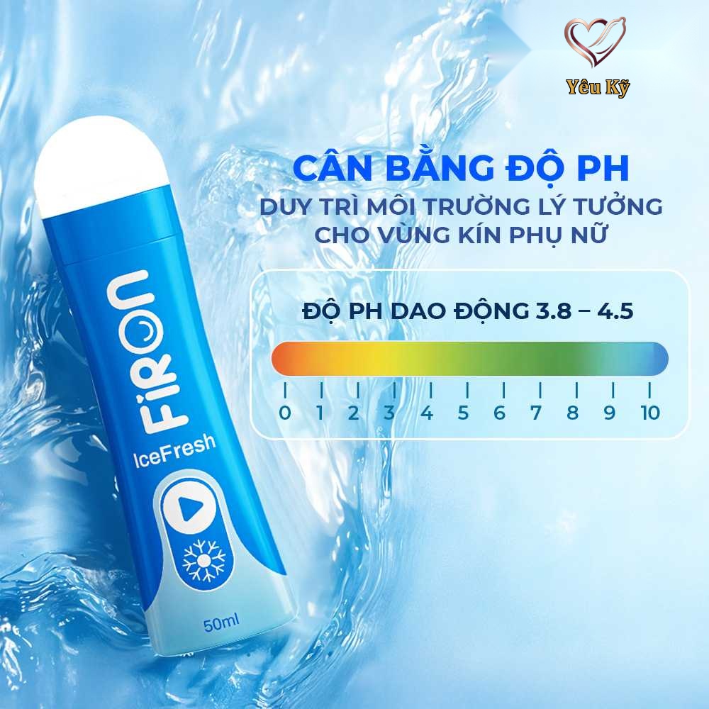 Gel bôi trơn bạc hà mát lạnh Firon Ice Fresh - Chai 50ml - Ảnh 6