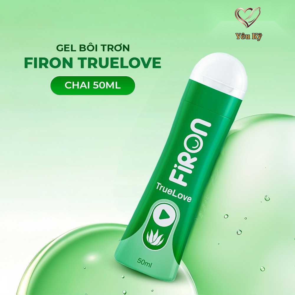 Gel bôi trơn tinh chất lô hội Firon True Love - Chai 50ml - Ảnh 3
