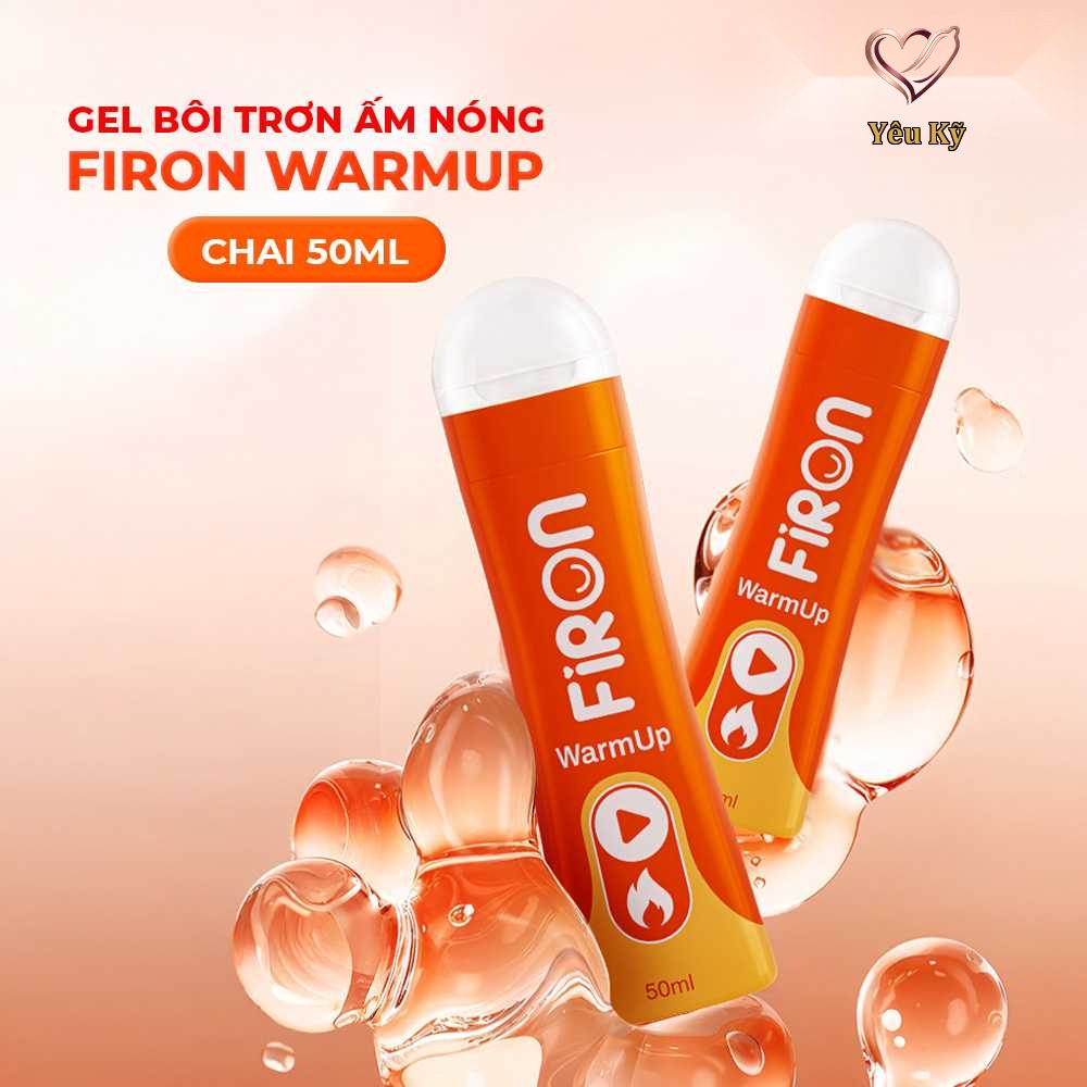Gel bôi trơn ấm nóng Firon Warm Up - Chai 50ml - Ảnh 3