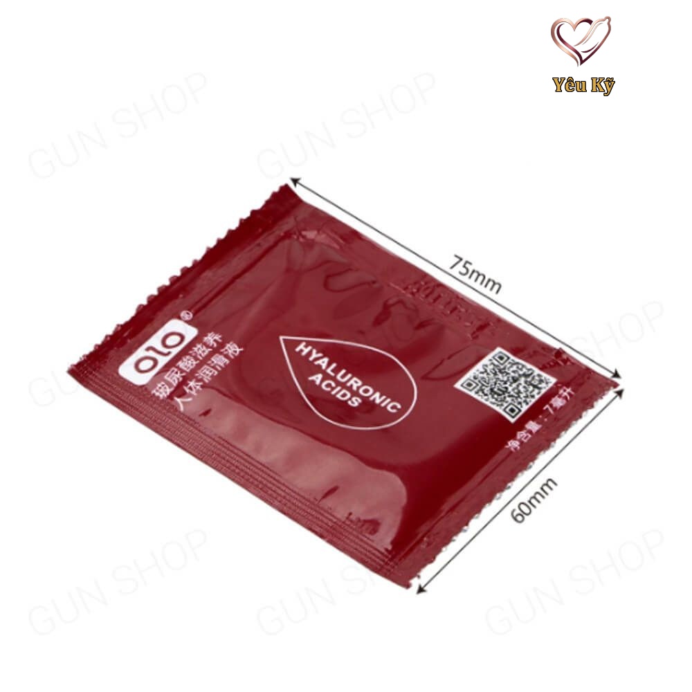Bộ 5 gel bôi trơn OLO - Gói 7ml - Ảnh 3