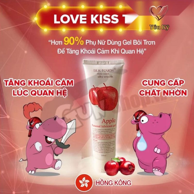 Gel bôi trơn Silk Touch - Chai 100ml