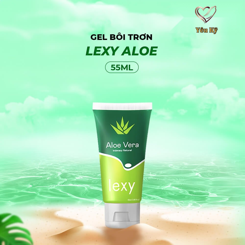 Gel bôi trơn tinh chất lô hội Lexy Aloe - Chai 50ml - Ảnh 2