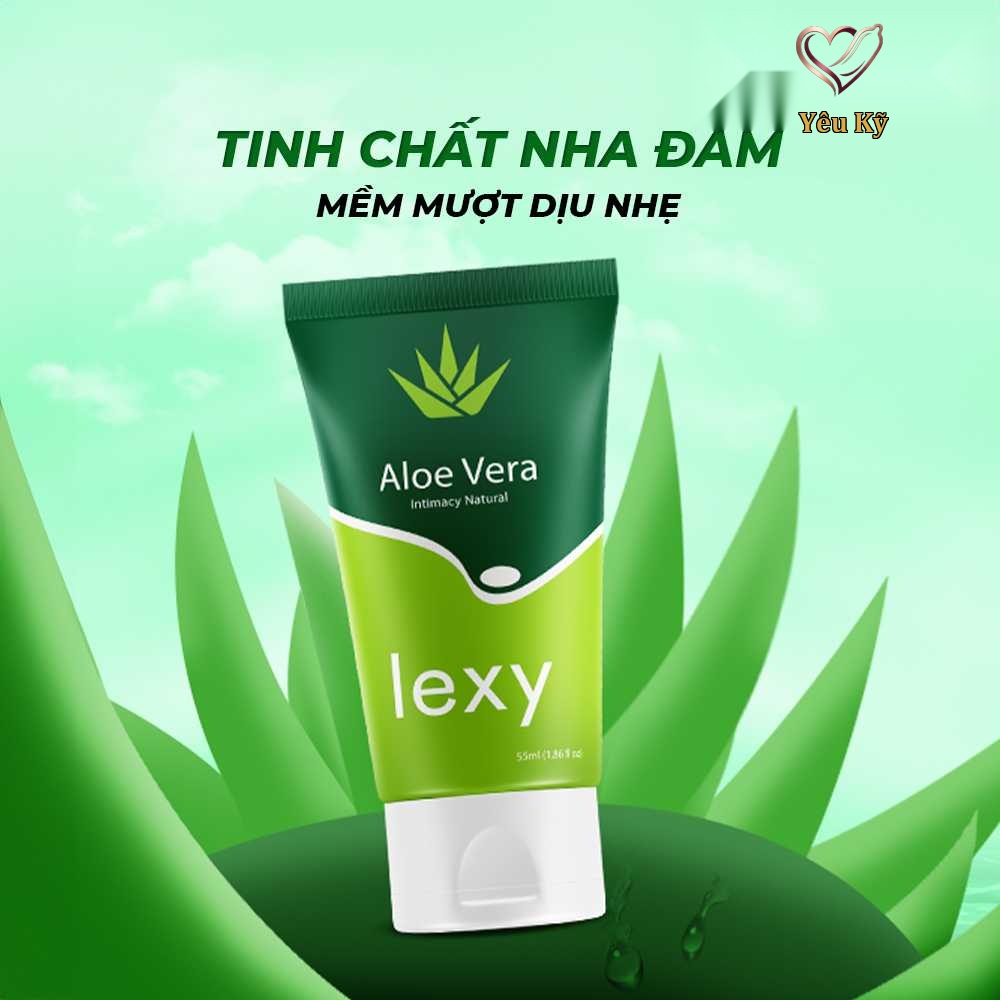 Gel bôi trơn tinh chất lô hội Lexy Aloe - Chai 50ml - Ảnh 3