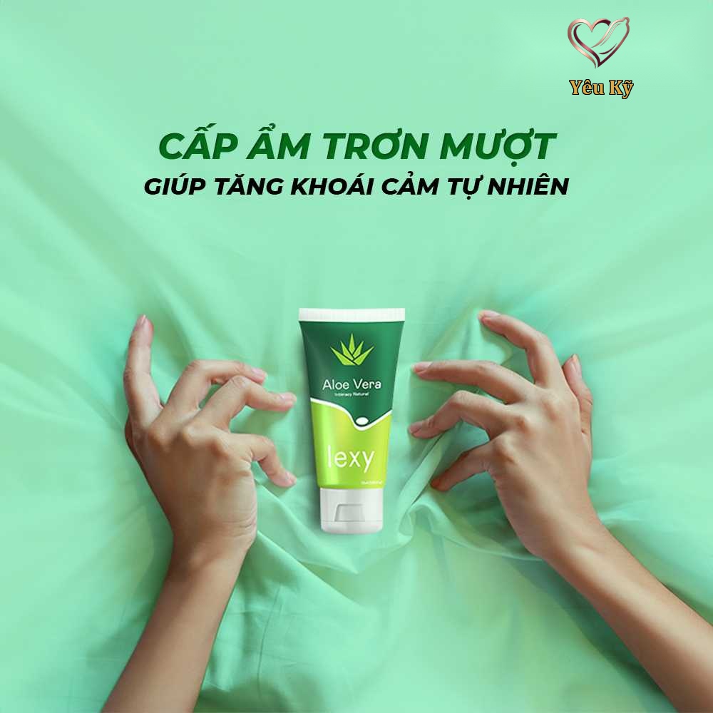 Gel bôi trơn tinh chất lô hội Lexy Aloe - Chai 50ml - Ảnh 4