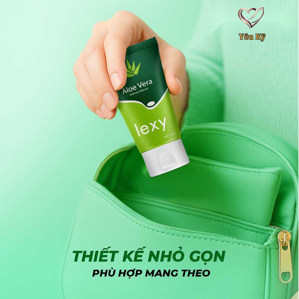 Gel bôi trơn tinh chất lô hội Lexy Aloe - Chai 50ml - Ảnh 8
