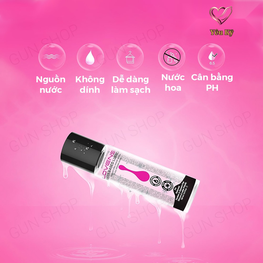 Gel bôi trơn gốc nước Lovense Water Based Lubricant - Chai 100ml - Ảnh 2
