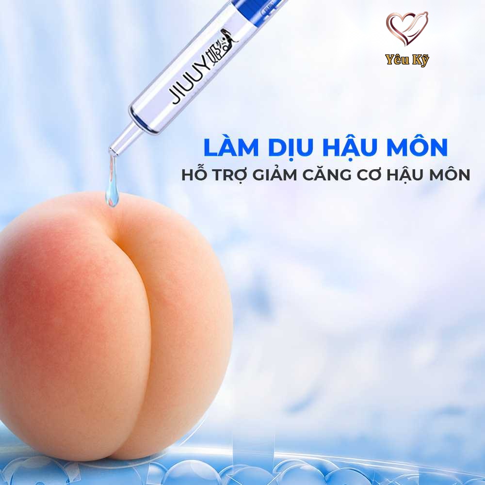 Gel bôi trơn ống bơm Jiuuy Soothing Lubricating - Giảm đau rát, làm dịu hậu môn - Hộp 10 ống - Ảnh 3