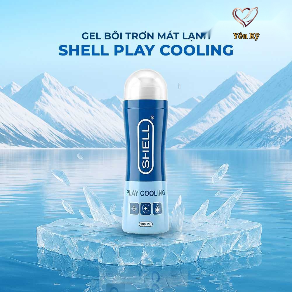 Gel bôi trơn mát lạnh Shell Play Cooling - Chai 100ml - Ảnh 2