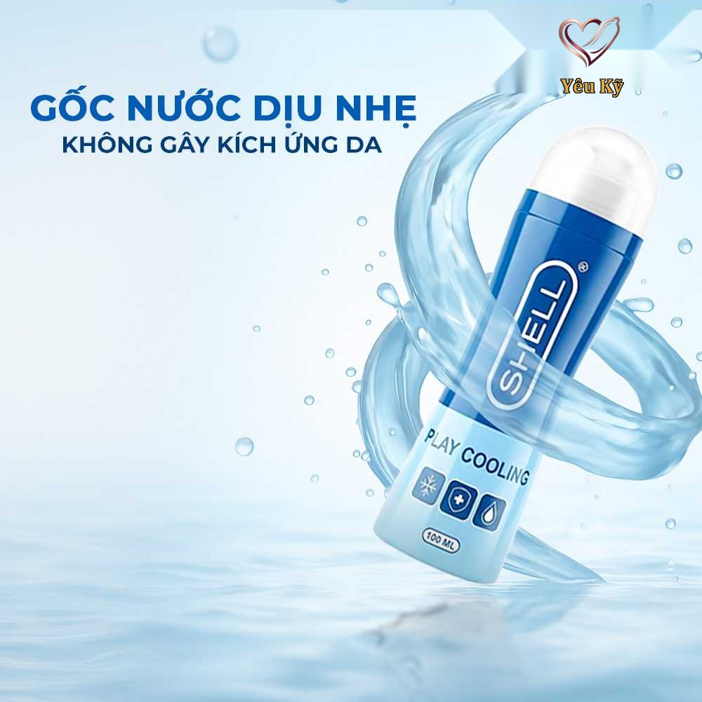 Gel bôi trơn mát lạnh Shell Play Cooling - Chai 100ml - Ảnh 3