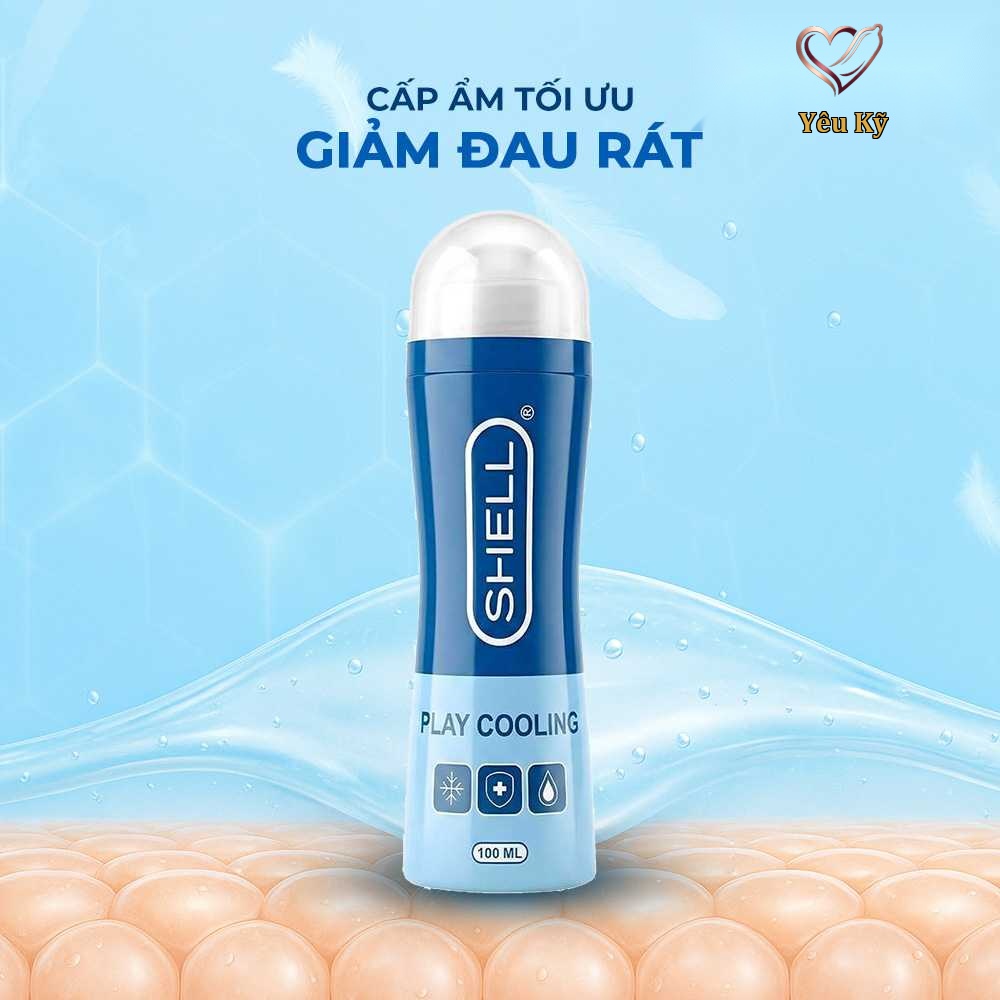 Gel bôi trơn mát lạnh Shell Play Cooling - Chai 100ml - Ảnh 5