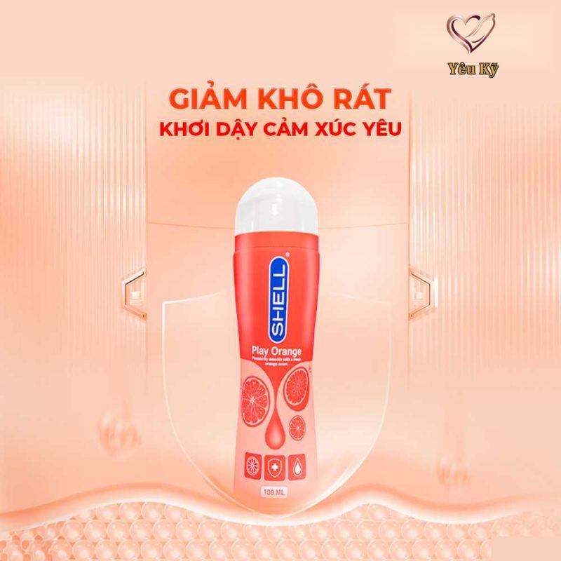 Gel bôi trơn Shell Play - Chai 100ml