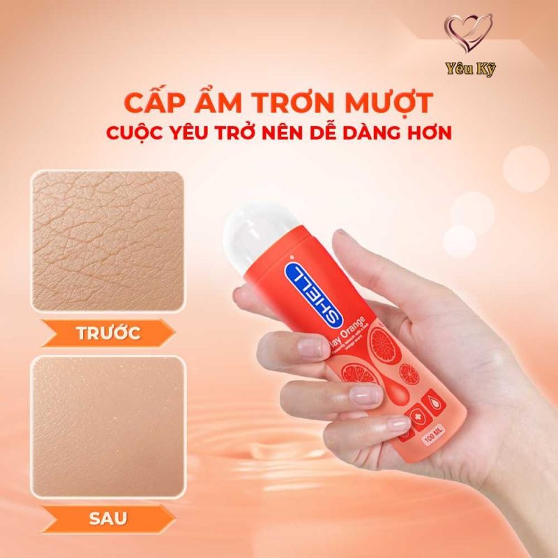 Gel bôi trơn Shell Play - Chai 100ml