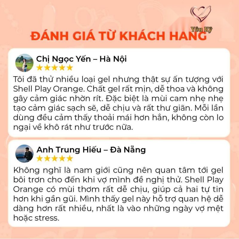Gel bôi trơn Shell Play - Chai 100ml